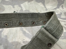 Load image into Gallery viewer, Original WW2 British Army 44 Pattern Soldiers Belt - 36&quot; Waist
