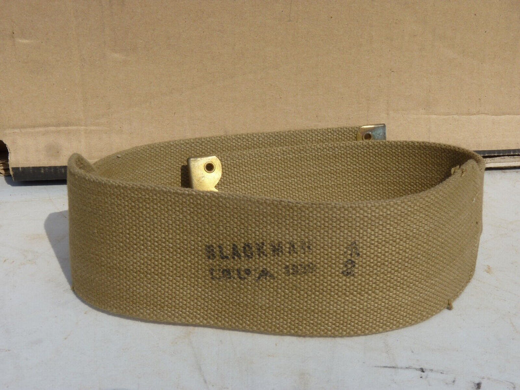 Original WW2 British Army 37 Pattern Yoke Utility Shoulder Strap - Blackman - The Militaria Shop