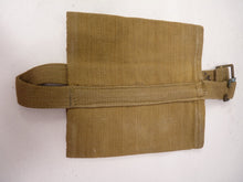 Load image into Gallery viewer, Original WW2 1942 Dated British Army 37 Pattern Water Bottle Carrier Harness
