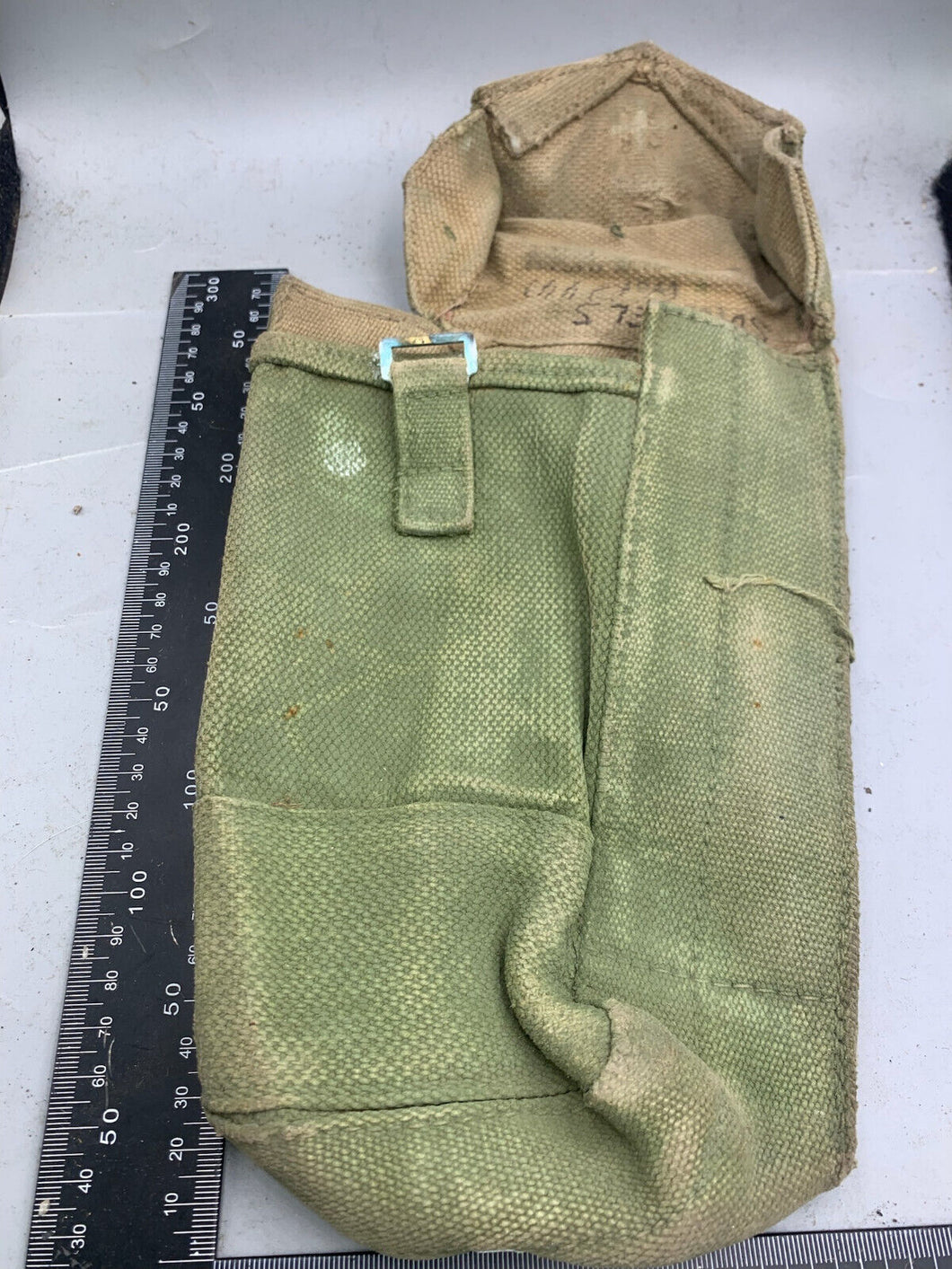 Original British Army 37 Pattern Webbing Bren Pouch WW2 Pattern