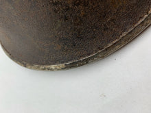 Load image into Gallery viewer, Geunine British / Canadian Army Mk3 WW2 Combat Helmet - Uncleaned Original
