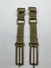 Charger l&#39;image dans la galerie, Original WW2 British Army 37 Pattern Brace Adaptors - 1945 Dated
