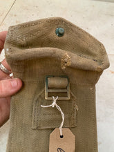 Load image into Gallery viewer, Original WW2 British Army 37 Pattern Webbing Bren Pouch
