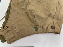 Load image into Gallery viewer, Original WW2 British Army Tank Suit Hood - Brass Poppers
