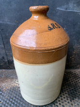 Load image into Gallery viewer, Original WW1 SRD Jar Rum Jar - British Army Issue - &quot;Supply Reserve Depot&quot; Jug
