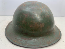 Load image into Gallery viewer, Original WW1 WW2 British Army Mk1* Combat Helmet Shell
