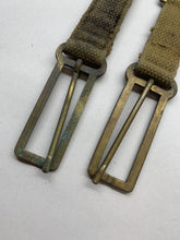 Load image into Gallery viewer, Original WW2 British Army 37 Pattern Brace Adaptors - AM Marked
