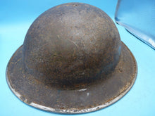 Load image into Gallery viewer, Original WW2 British Army Mk2 Army Brodie Combat Helmet
