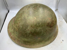 Load image into Gallery viewer, Original WW2 British / Canadian Army Mk3 Turtle Combat Helmet
