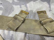 Load image into Gallery viewer, Original WW1 British Army 08 Pattern Webbing Belt 42&quot; Waist - The Militaria Shop
