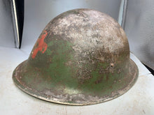 Load image into Gallery viewer, Original WW2 British / Canadian Army Mk3 Medics Turtle Helmet
