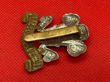 Load image into Gallery viewer, Original WW1 British Army 10th ROYAL HUSSARS Regiment Cap Badge
