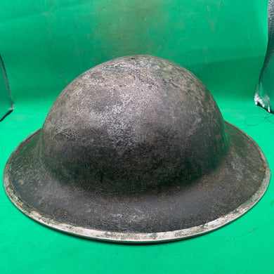 Original WW2 South African Army Mk2 Brodie Helmet - British Style Combat Helmet - The Militaria Shop