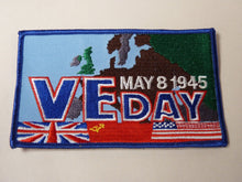 Load image into Gallery viewer, VE Day May 8th 1945 - fighter pilots / Army jacket / commemorative badge / patch
