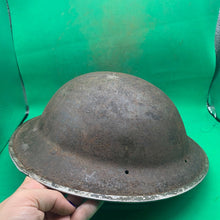 Load image into Gallery viewer, Original WW2 South African Army Mk2 Brodie Helmet - British Style Combat Helmet - The Militaria Shop
