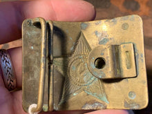 Load image into Gallery viewer, Genuine WW2 USSR Russian Soldiers Army Brass Belt Buckle - #69
