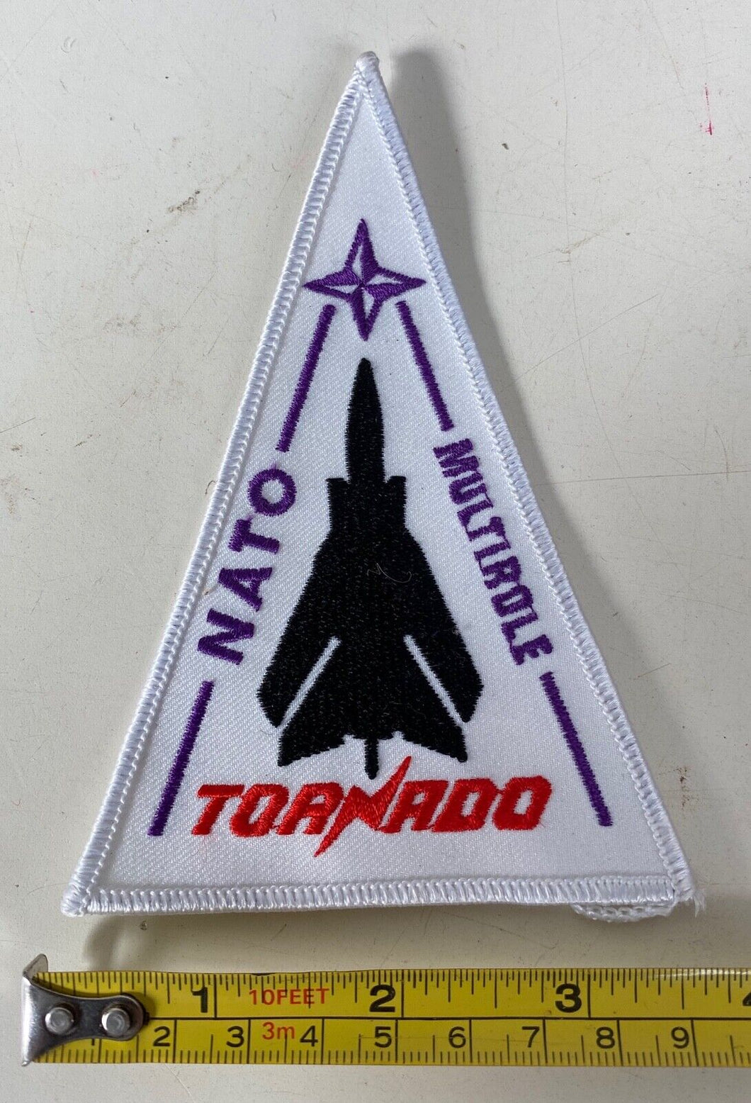 Very nice TORNADO Multirole NATO fighter pilots patch - military jacket patch