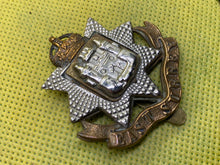 Load image into Gallery viewer, British Army East Surrey Regiment Cap Badge. Kings Crown
