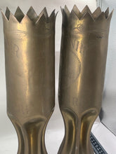 Charger l&#39;image dans la galerie, WW1 Trench Art Vase - Fantastic Fluted WW1
