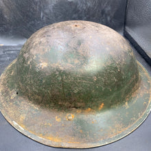 Load image into Gallery viewer, Original WW2 British Army Mk2 Combat Helmet Shell - South African Manufactured
