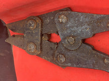 Load image into Gallery viewer, Original WW2 British Army Fold Out Wire Cutters - Barn Find - Uncleaned
