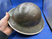 Charger l&#39;image dans la galerie, Original WW2 British Army (South African) Mk2 Combat Helmet &amp; Liner Set

