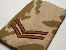 Load image into Gallery viewer, DPM Rank Slides / Epaulette Single Genuine British Army - Corporal - The Militaria Shop
