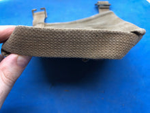 Load image into Gallery viewer, WW2 British Army 37 Pattern Webbing Water Bottle Carrier Harness - 1944 Dated - The Militaria Shop
