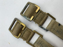 Charger l&#39;image dans la galerie, Original WW2 British Army 37 Pattern Brace Adaptors - 1943 Dated
