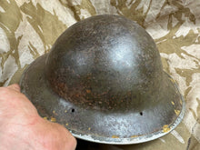 Charger l&#39;image dans la galerie, British Army Mk2 Brodie Helmet - Original WW2 - South African Manufactured
