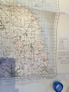 WW2 British Army 1932 MILITARY EDITION General Staff map HOLY ISLAND. - The Militaria Shop