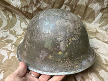 Load image into Gallery viewer, WW2 Mk3 High Rivet Turtle - British / Canadian Army Helmet - Nice Original
