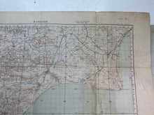 Load image into Gallery viewer, Original WW2 British Army OS Map of England - War Office - Hastings
