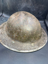 Load image into Gallery viewer, Original WW2 British Army Mk2 Combat Helmet Shell - South African Manufactured
