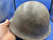 Load image into Gallery viewer, WW2 British / Canadian Army Mk3 Combat Turtle Helmet - Good Original Helmet
