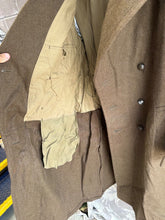 Lade das Bild in den Galerie-Viewer, Genuine French Army Greatcoat - Ideal for WW2 US Army Reenactment
