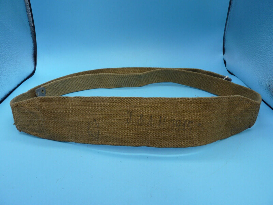 Original WW2 British Army 37 Pattern Shoulder / Cross Strap - J&A.M 1945 - The Militaria Shop