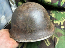 Load image into Gallery viewer, British / Canadian Army Mark 3 Turtle Helmet - Original WW2 Combat Helmet
