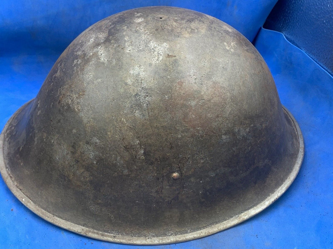 Originaler Mk3 Turtle-Kampfhelm der britischen/kanadischen Armee aus dem 2. Weltkrieg 