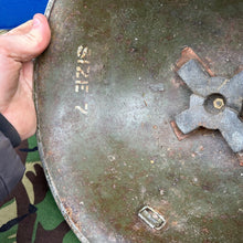 Charger l&#39;image dans la galerie, WW2 Canadian Army Mk3 Turtle Helmet - Original Helmet Shell - High Rivet
