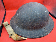 Charger l&#39;image dans la galerie, Genuine British Army / Civil Defence Helmet - 2 Hole - Ideal Restoration Project
