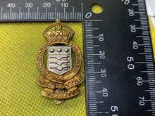 Load image into Gallery viewer, British Army Kings Crown Army Ordnance Corps Cap Badge. Nice example
