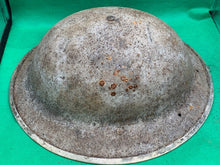 Charger l&#39;image dans la galerie, Genuine WW2 British / South African Army Brodie Helmet
