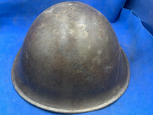 Load image into Gallery viewer, Original WW2 British Army / Canadian Army Mk3 Turtle Combat Helmet
