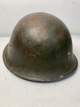 Load image into Gallery viewer, Mk3 Canadian / British Army Original WW2 Turtle Helmet High Rivet
