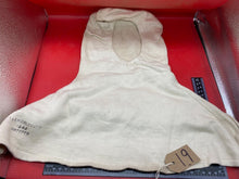 Load image into Gallery viewer, Rare Original WW2 British Royal Navy Gunners Flash Hood - Dated 1942
