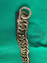 Load image into Gallery viewer, Original British Army Helmet Brass Chin Scales - Ideal Parts- Repair/Restoration
