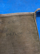 Load image into Gallery viewer, WW2 British Army 37 Pattern Webbing Water Bottle Carrier Harness - 1944 Dated - The Militaria Shop
