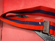 Load image into Gallery viewer, A British Army Adjutant Generals Corps Stable Belt - great condition. 32&quot; Waist.
