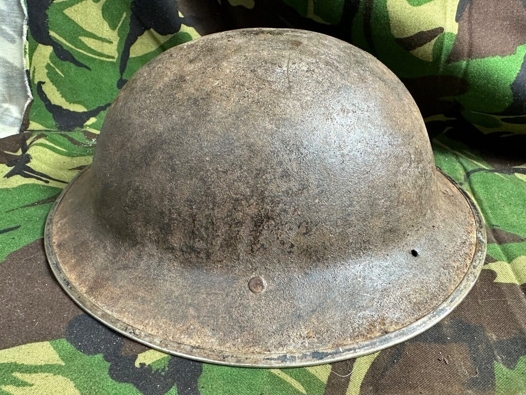 British Army Mk2 Brodie Helmet - Original WW2 - South African Manufactured